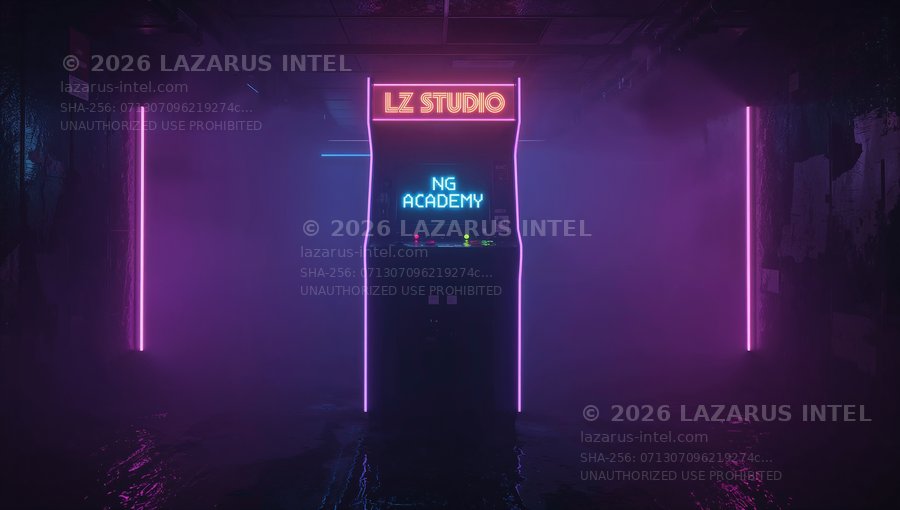 LAZARUS STUDIO 4K — asset visual 4K, Lazarus Intel Tier 02