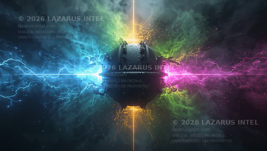 VORTEX BINARY 4K — asset visual 4K, Lazarus Intel Tier 02